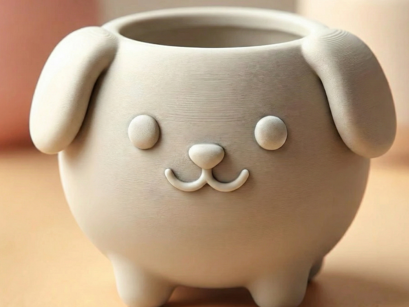 Cute dog-shaped can. only 50mins