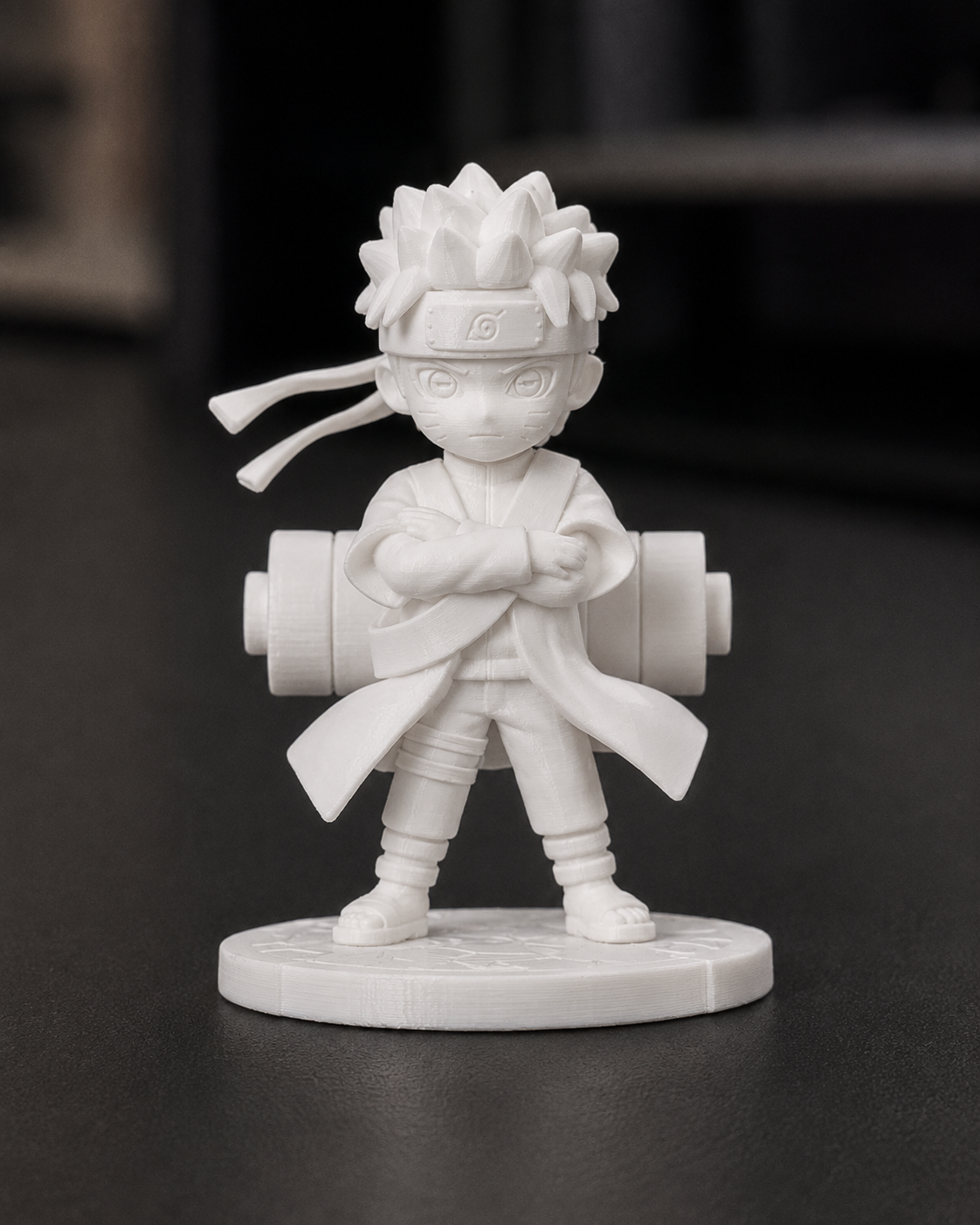 Miniatura 1 do modelo 3D Naruto Chibi Figure 