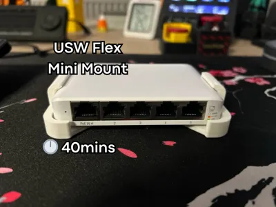 USW Flex Mini Mount for Screws /Double Sided Tape