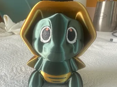 Superhero Turtle Printmon figur 
