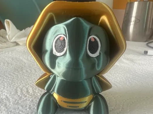 Superhero Turtle Printmon figur 