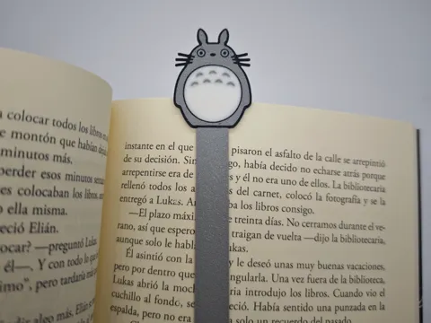 Accesorio de lectura: Totoro Bookmark / My neighbor Totoro Bookmark — referencia de MakerWorld
