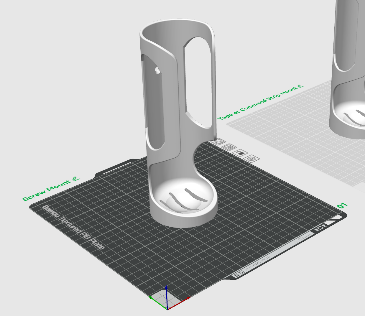 Miniatura 2 do modelo 3D Dryer Ball Holder