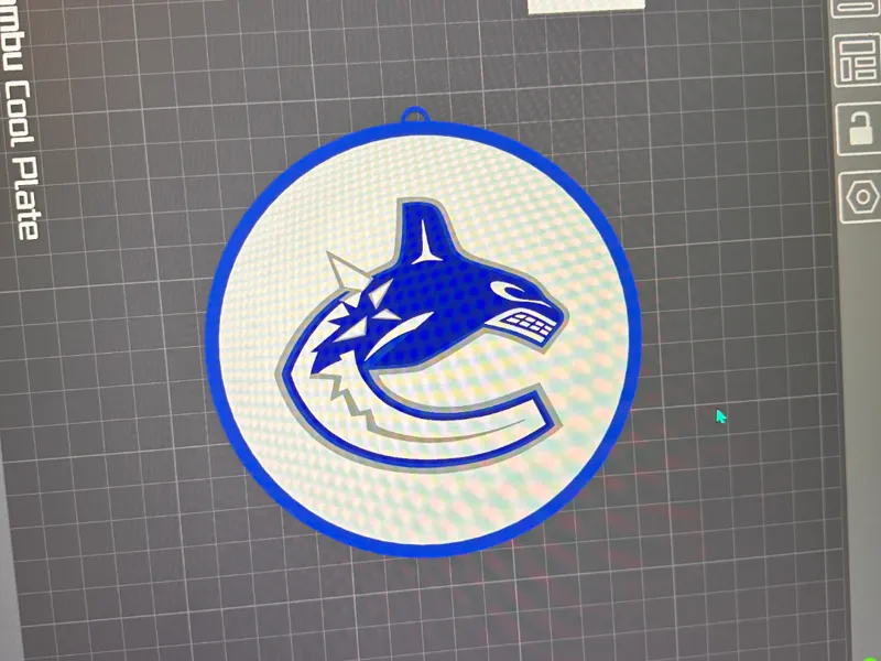 Canucks Pendant for FanChain