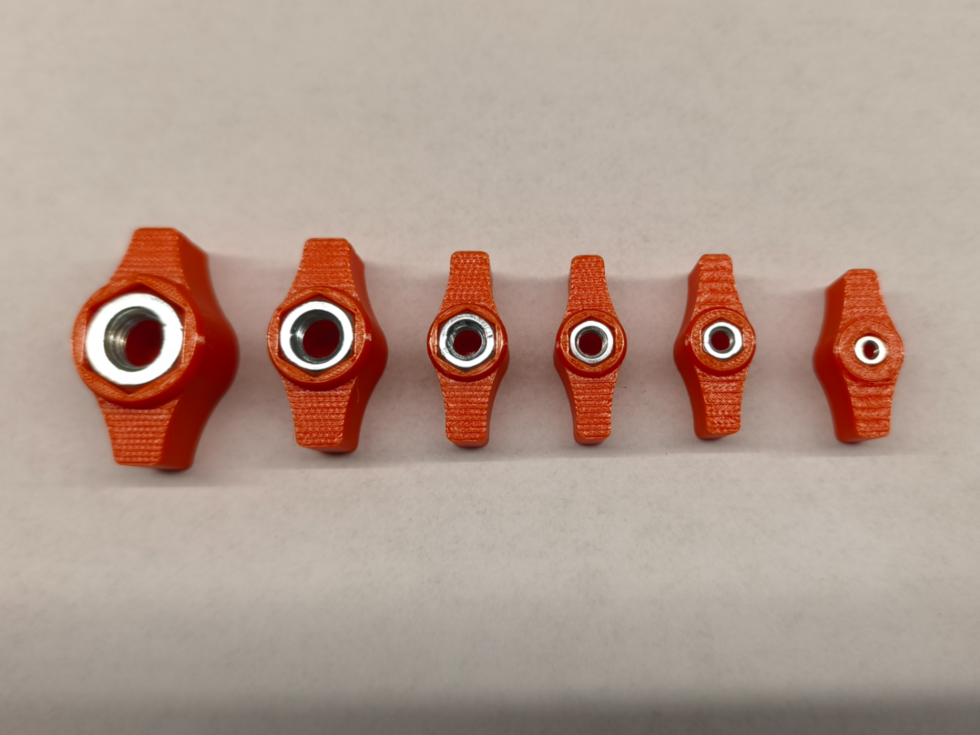 Closed Hand Knobs / Cap Nuts for Tools (M3 to M10) - 1