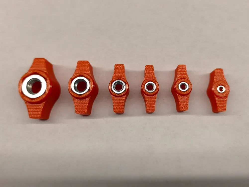 Tapa o cubierta: Closed Hand Knobs / Cap Nuts for Tools (M3 to M10). Referencia del modelo original.
