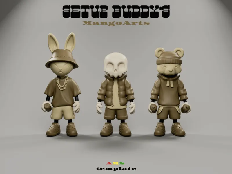 Setup Buddy´s - Customisable Trio