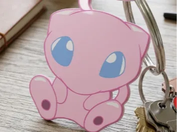 Llavero mew chibi