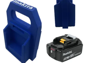 Makita Compatible 18v Battery Caddy - 2-pack