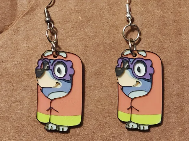 Bluey - Janet Earrings