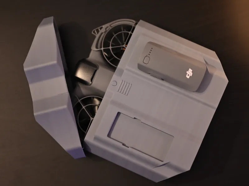DJI Neo 2 Case with battery holder and Antenna