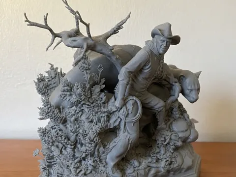 Figura decorativa: Unseen Stalker — referencia de MakerWorld