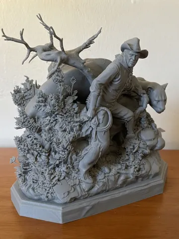 Figura decorativa: Unseen Stalker — vista de referencia 2