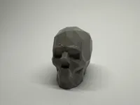 Crâne low poly — photo 1