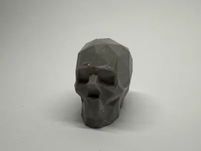 Low Poly Skull
