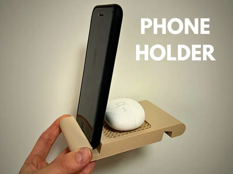 Phone Holder with Shelf - two size