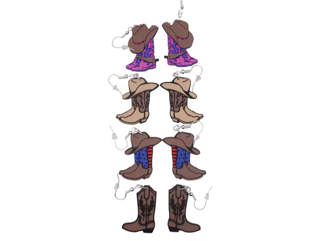 Rodeo Earrings - Boots