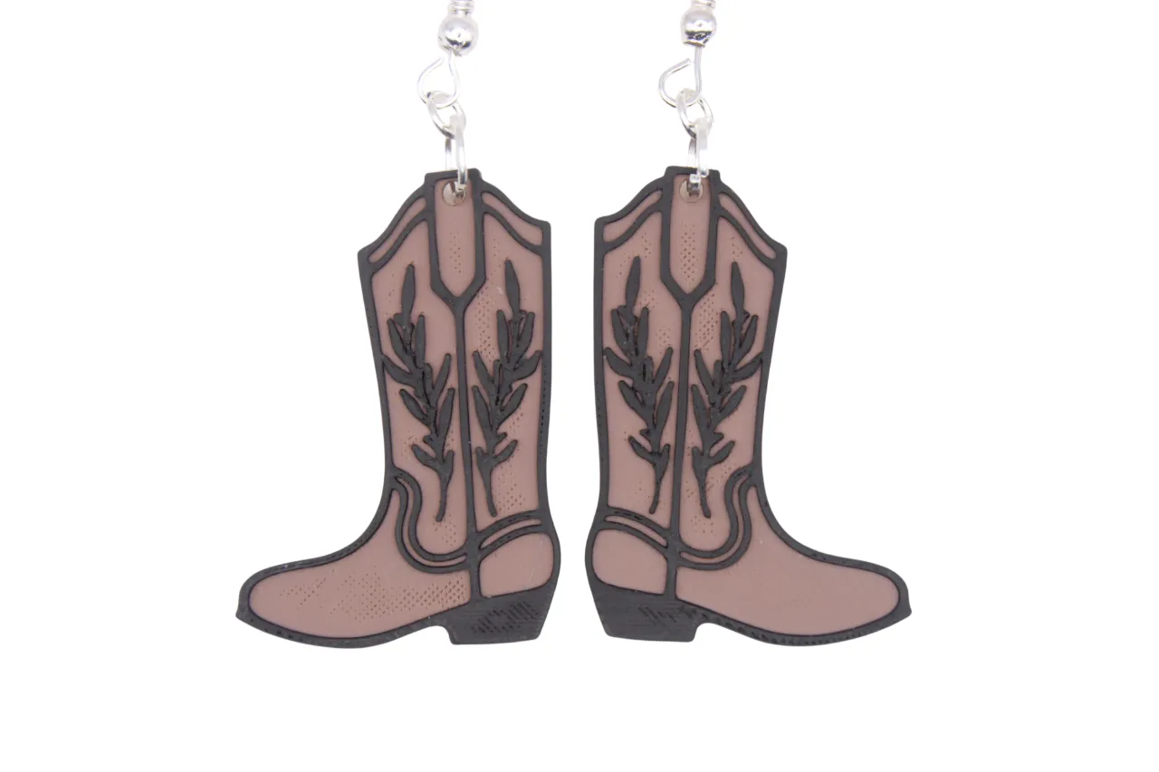 Rodeo Earrings - Boots view 4