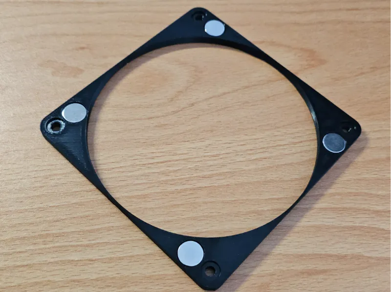 120mm Magnetic Fan Spacer 5mm – Noise Reduction