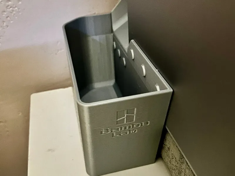Optimised modular filament waste bin system