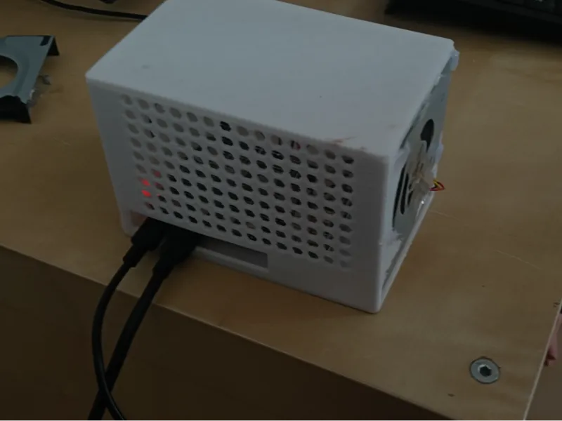 boitier rasperrry pi avec ventilateur 
