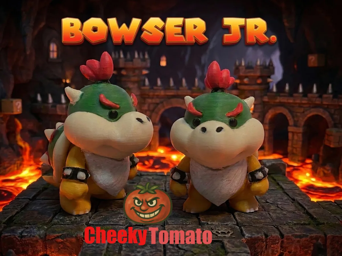 Bowser Jr - Free 3D Print Model - MakerWorld