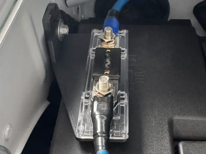 Ford F150 14 gen inline fuse bracket engine bay