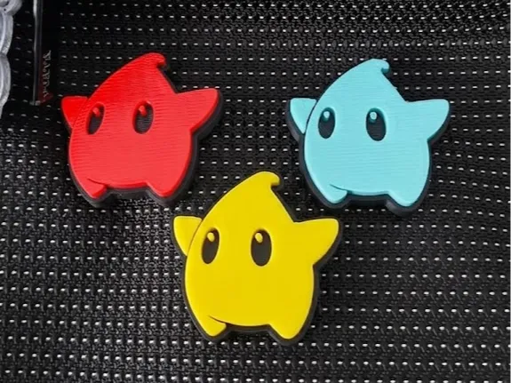 LUMA MARIO GALAXY BROCHE/PIN (USANDO SAFETY PIN)
