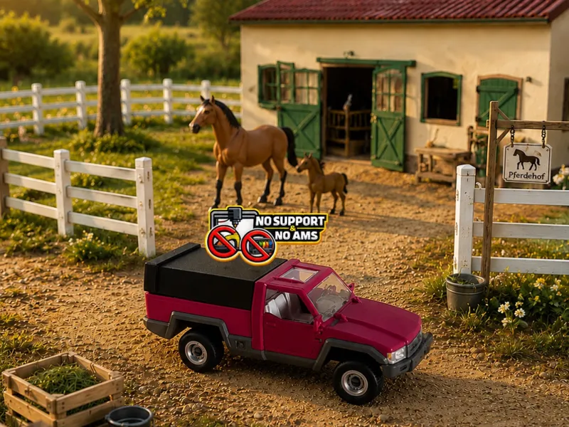 Hardcoveraufsatz für Schleich Pickup