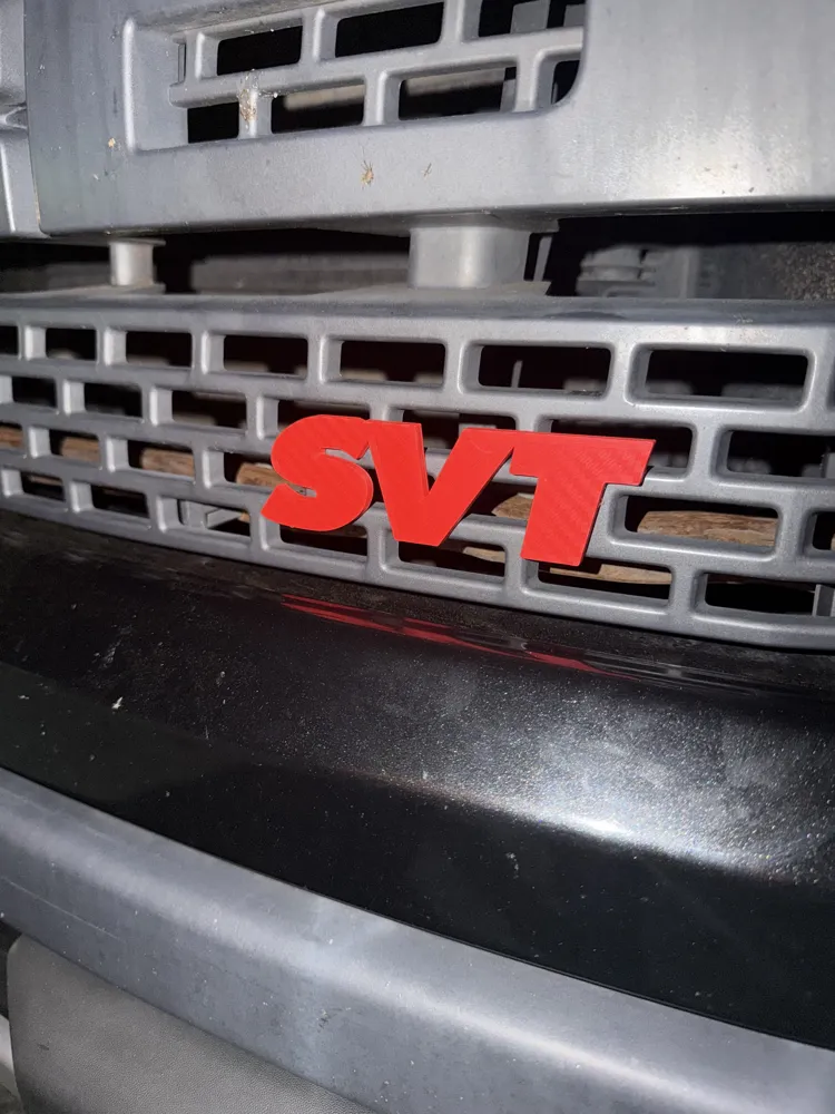 SVT badge Gen 1 Raptor - Free 3D Print Model - MakerWorld