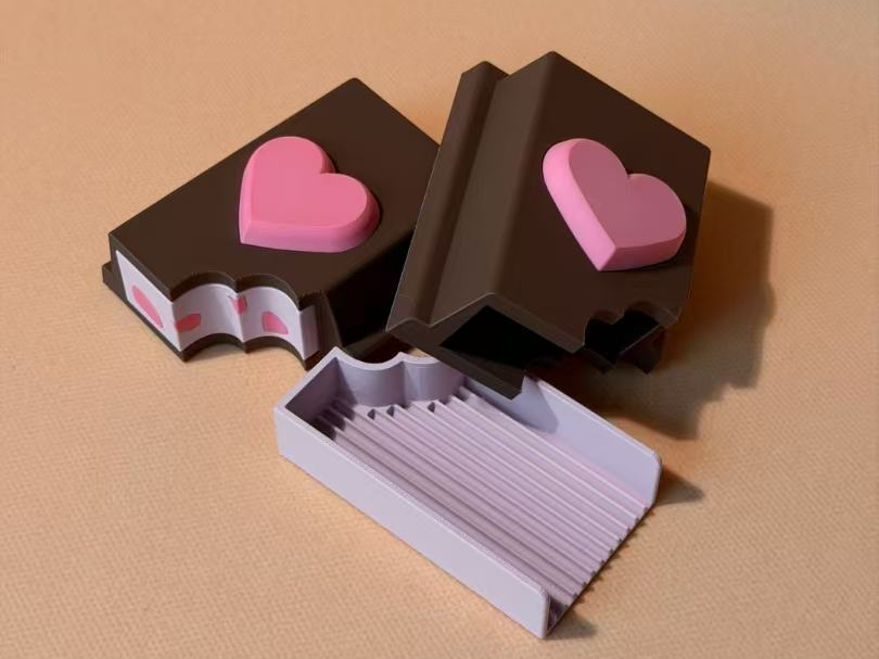Miniatura 1 do modelo 3D 爱心巧克力豆铲