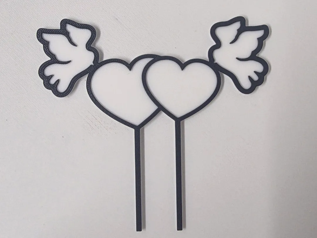 Cake Topper - Free 3D Print Model - MakerWorld