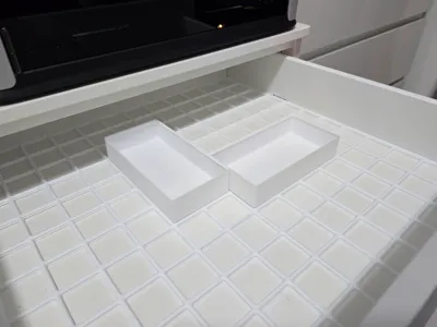 Ikea SMÅSTAD/PLATSA 515mm x 505mm Gridfinity base