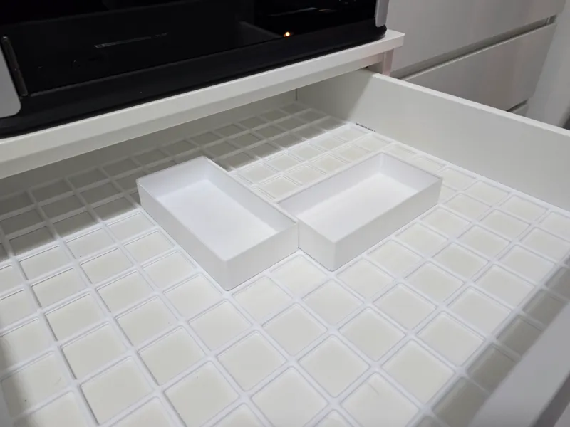 Ikea SMÅSTAD/PLATSA 515mm x 505mm Gridfinity base