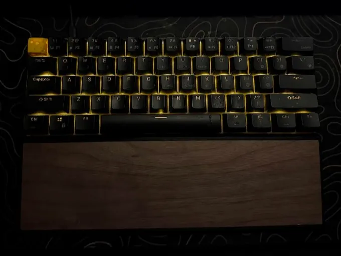 Keyboard wrist rest (Laser cut 3mm)