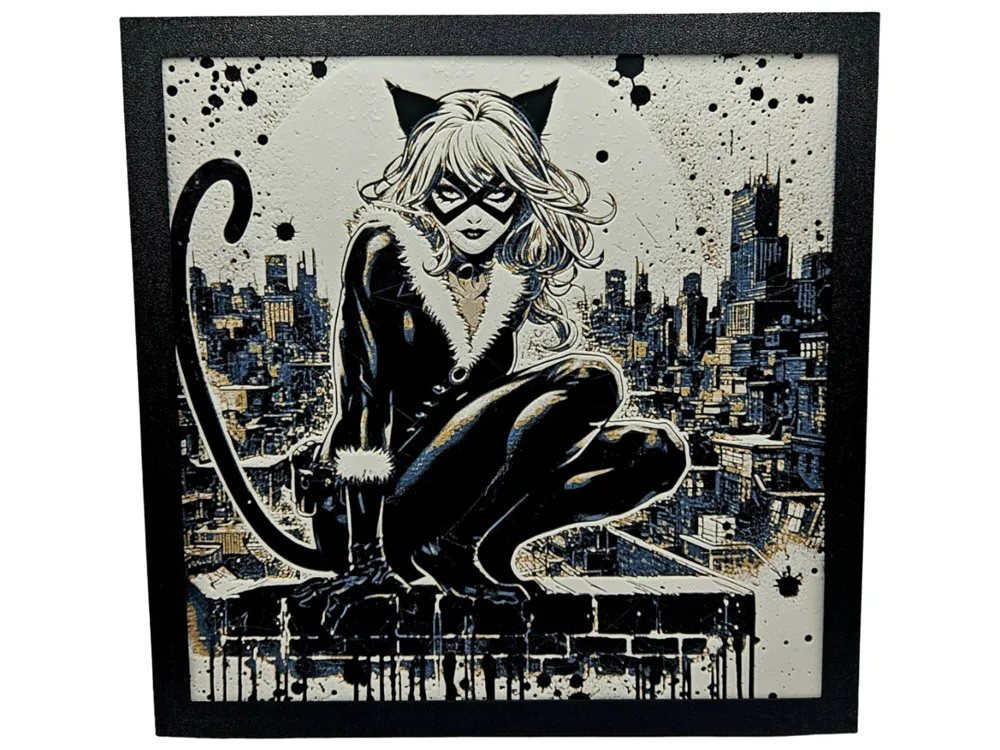 Catwoman - DC Comics Hueforge