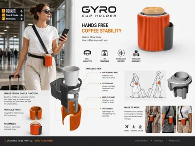 Gyro Cup Holder