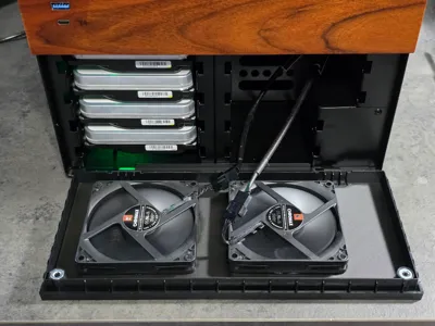 Jonsbo N4 92mm Fan Adapter