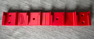 Batteryholder for 4x Milwaukee M18 batteries