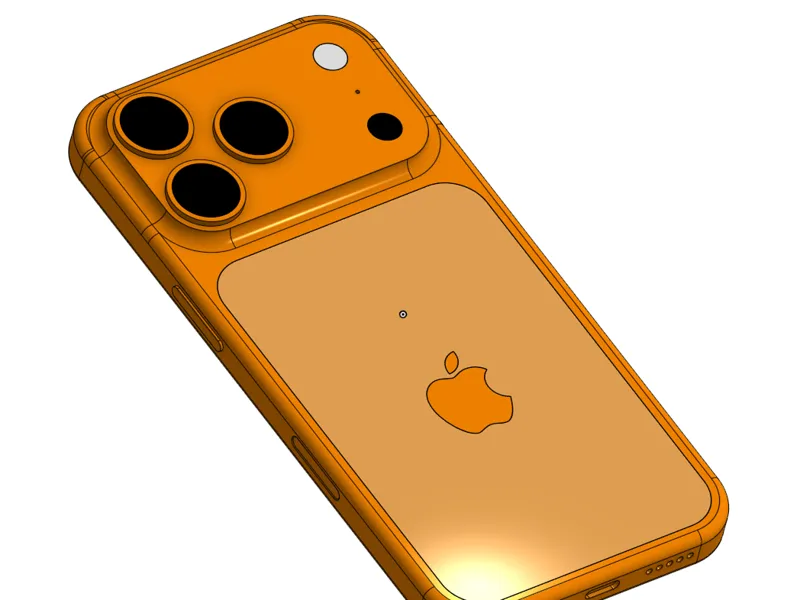 iPhone 17 Pro Dummy Model + step file