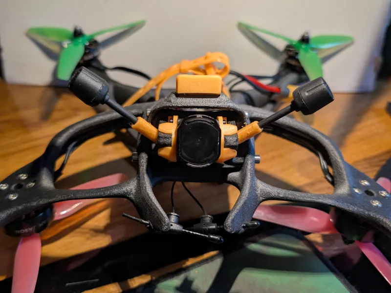 Aether Holder for DJI O4 Camera +Antenna
