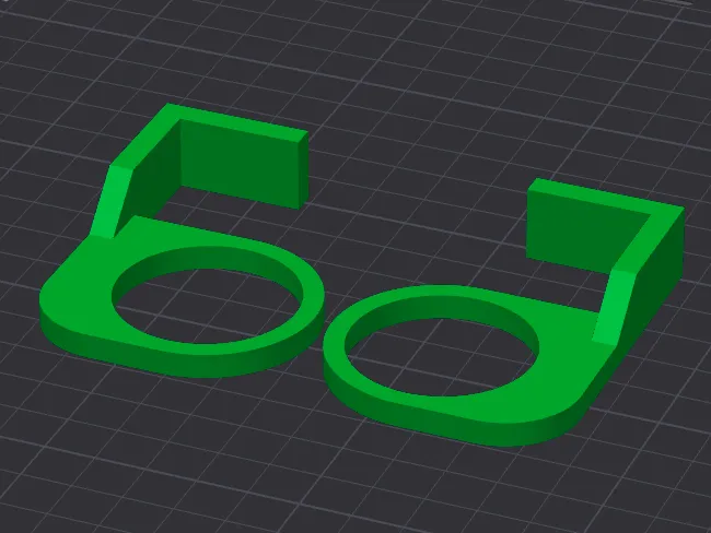20x20 Alu Motor Mount