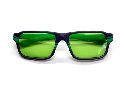 Sunglasses black-green