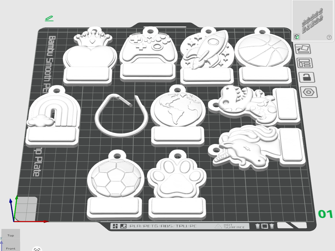 Customizable Bag Tags - 1