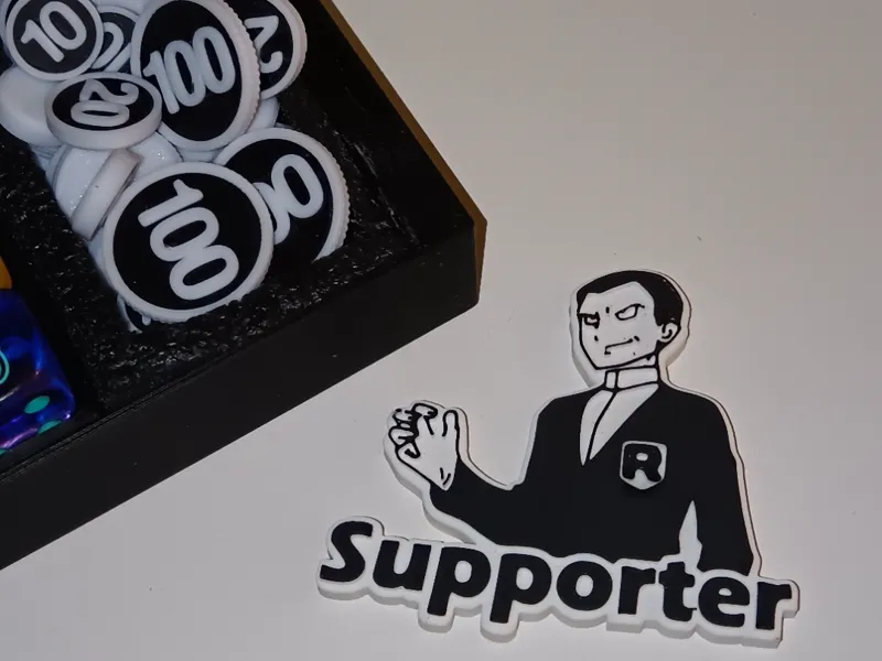 Jeton Supporter Joué – Giovanni Édition