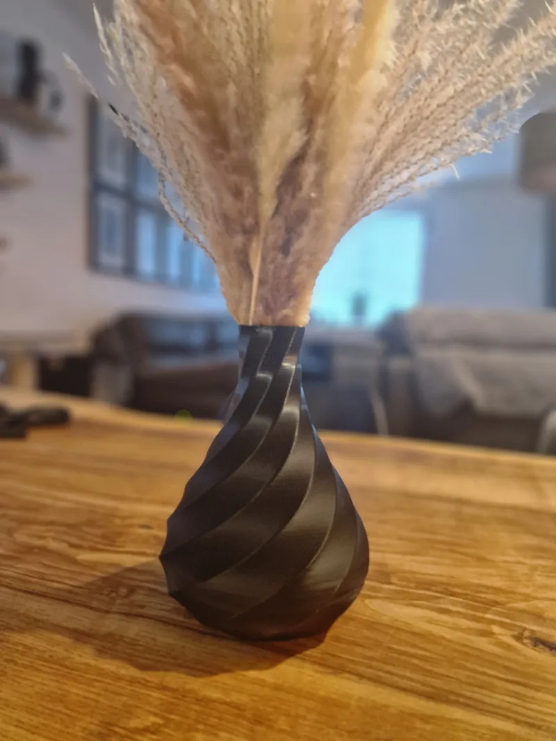 Modern Spiral Vase