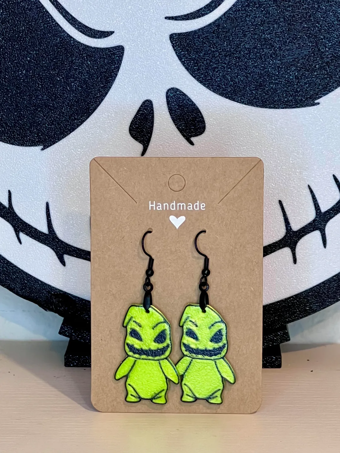 Oogie Boogie Earrings / Nightmare before Christmas view 2