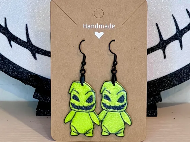 Oogie Boogie Earrings / Nightmare before Christmas