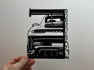 Porsche 911 GT3 no ams - decorazione da parete