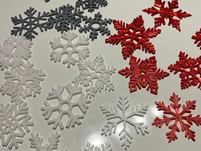Elegant Christmas Snowflake Decoration